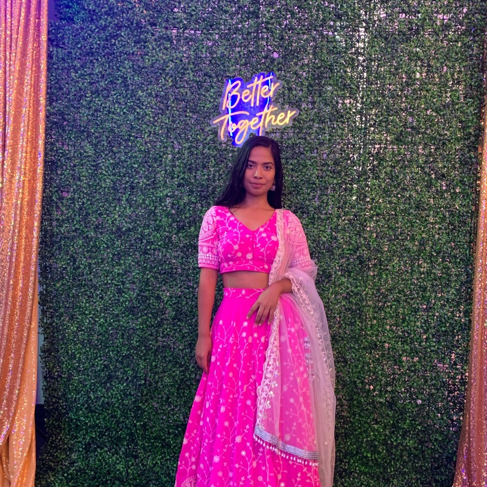 Vibrant Pink Traditional Outfit